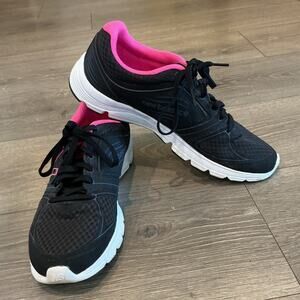 New Balance Womens Running Shoes 575 v2 US 10 41.5 Sneakers Black Pink Walking